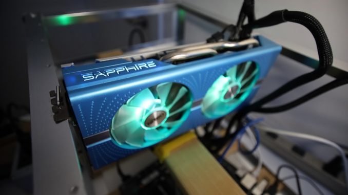 Testing Ethereum HASHRATE on a Sapphire Nitro RX 580 SE!