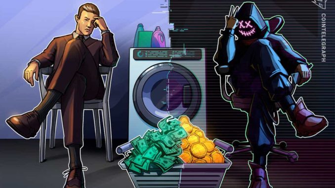 Crypto money laundering up by one third in 2021 but