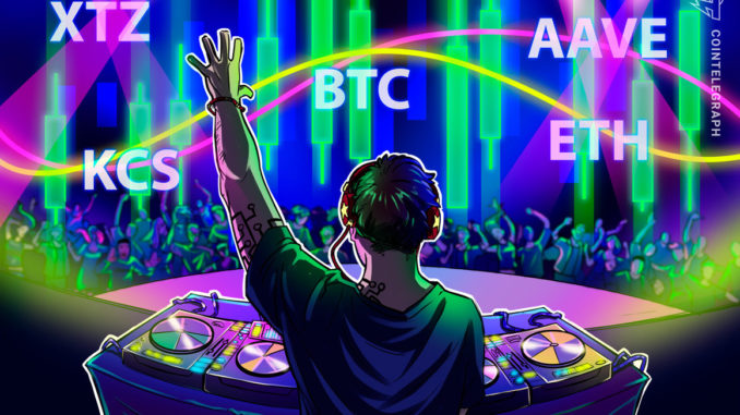 BTC, ETH, XTZ, KCS, AAVE BTC, ETH, XTZ, KCS, AAVE