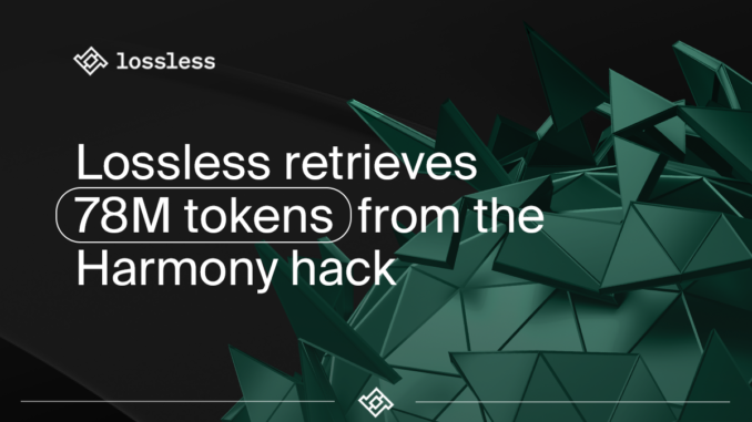 Harmony Hack: How Lossless Saved 78M Stolen Tokens Harmony Hack: How Lossless Saved 78M Stolen Tokens