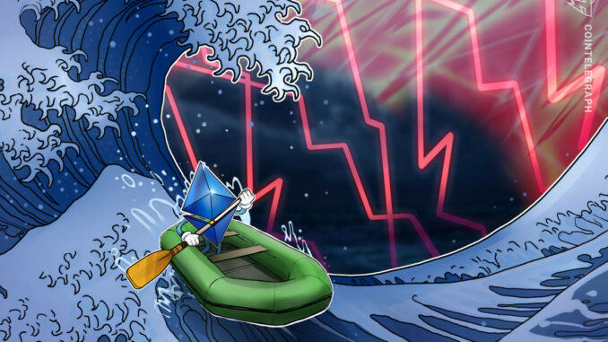 Ether price charts reflect weakness, but inflow to LSDFi could Ether price charts reflect weakness, but inflow to LSDFi could prevent an ETH sell-off